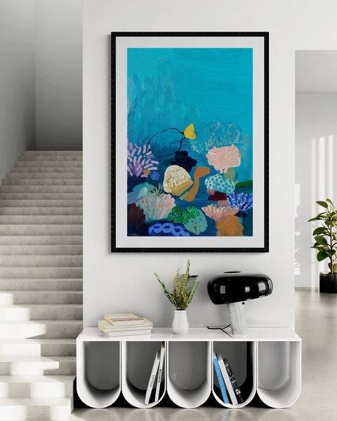 'Reef no.27' PAPER PRINT