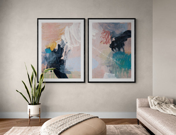 'Safe For Now - Diptych' PAPER PRINT