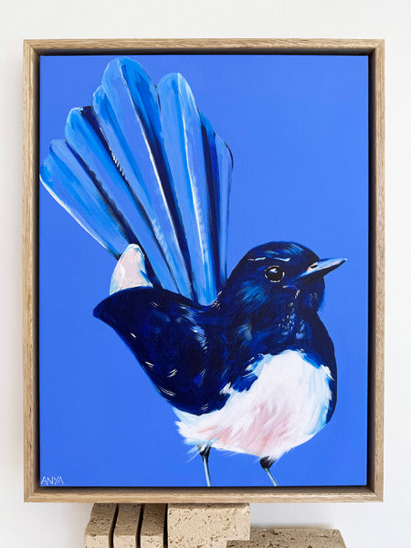 'Safety In Knowing' XS Framed Canvas Print