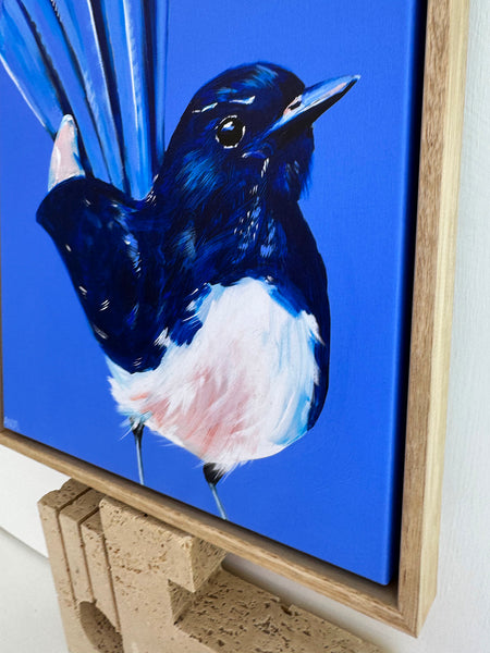 'Safety In Knowing' XS Framed Canvas Print