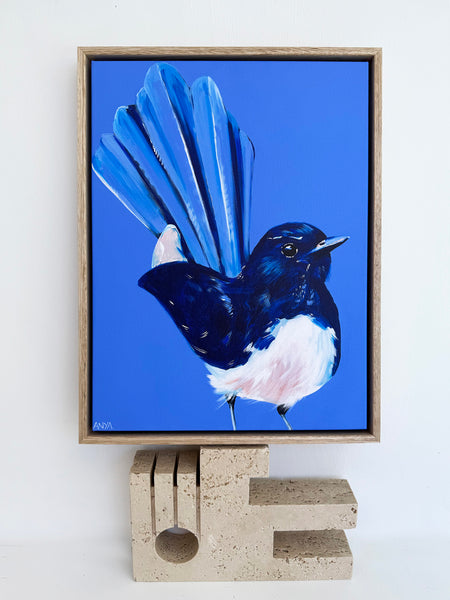 'Safety In Knowing' XS Framed Canvas Print