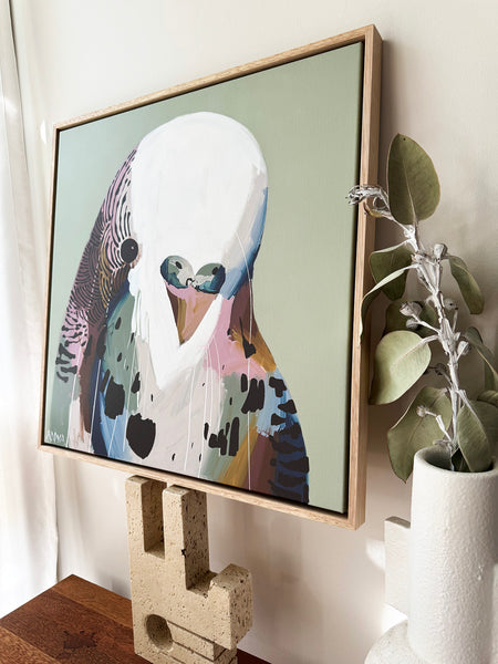 'Tear Me Up' Framed Canvas Print