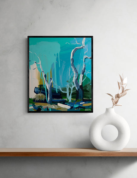 'Torn Between Realities' CANVAS PRINT