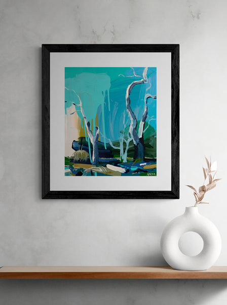 'Torn Between Realities' PAPER PRINT