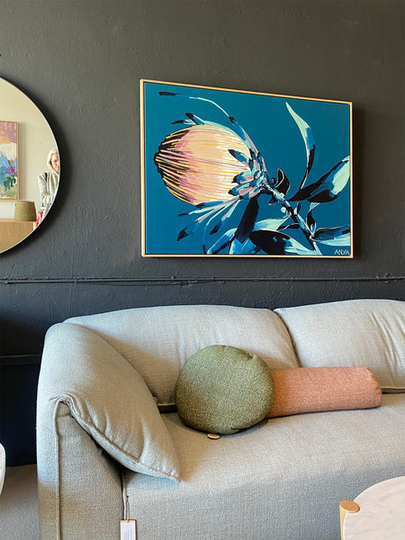 'We Try To Set Things Right' Framed Canvas Print