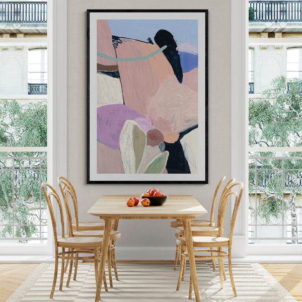 'Wide Open And Vulnerable' PAPER PRINT