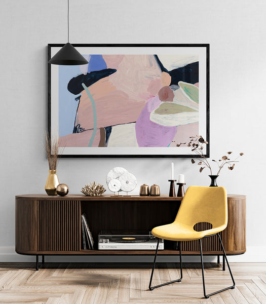 'Wide Open And Vulnerable' PAPER PRINT