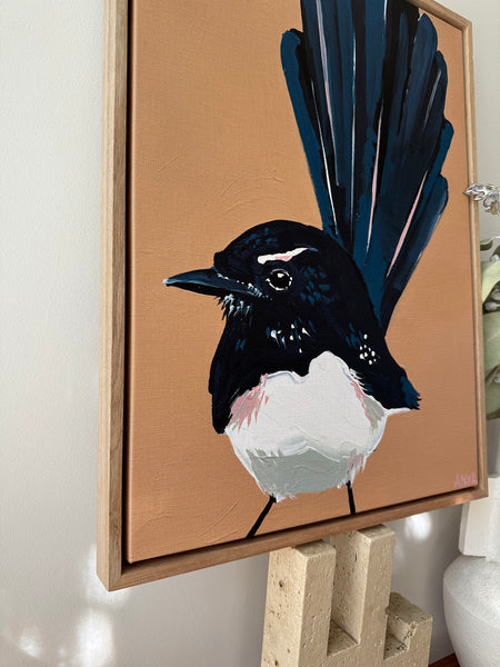 'Willy Two' Framed Canvas Print