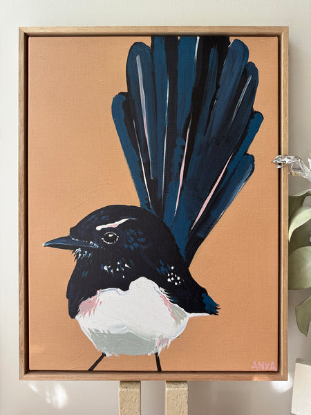 'Willy Two' Framed Canvas Print