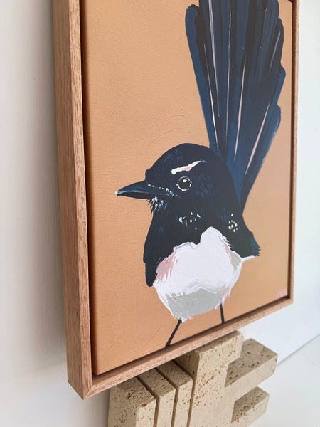 'Willy Two' XS Framed Canvas Print