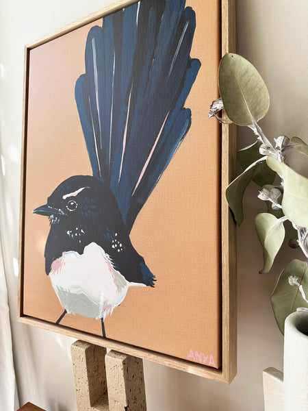 'Willy Two' Framed Canvas Print