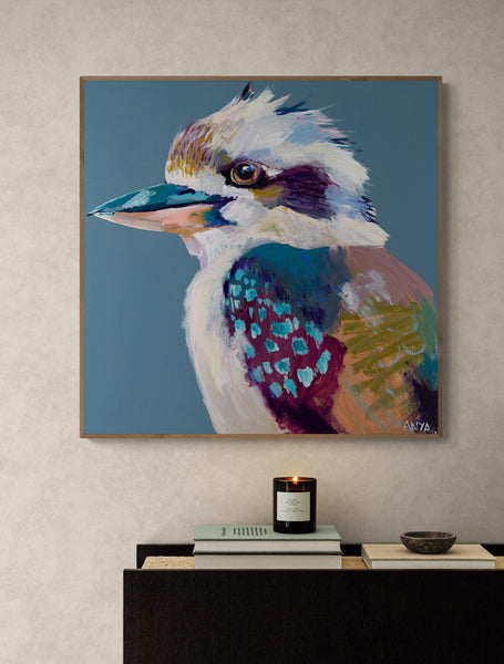 'Without Consideration' Framed Canvas Print