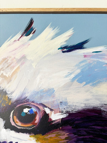 'Without Consideration' Customised CANVAS PRINT - Large