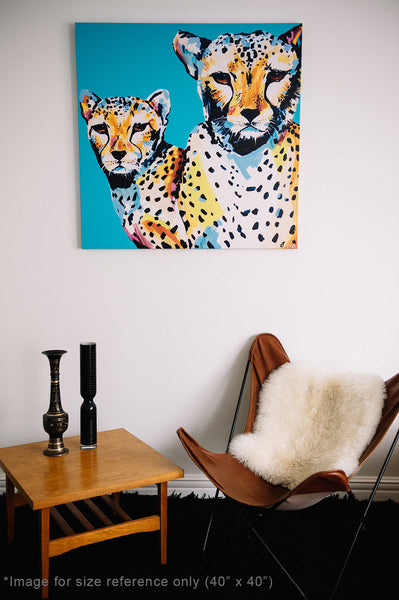 'No Road Back To Me' CANVAS PRINT