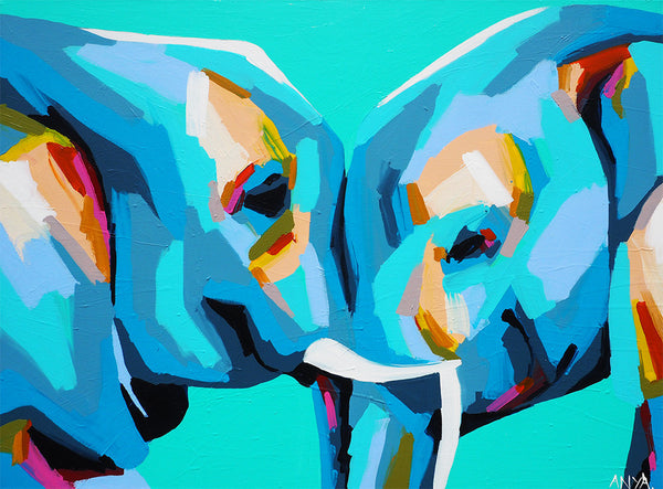 'A Lot And Very Little' CANVAS PRINT