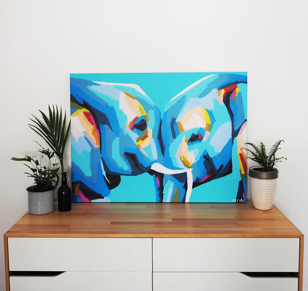 'A Lot And Very Little' CANVAS PRINT