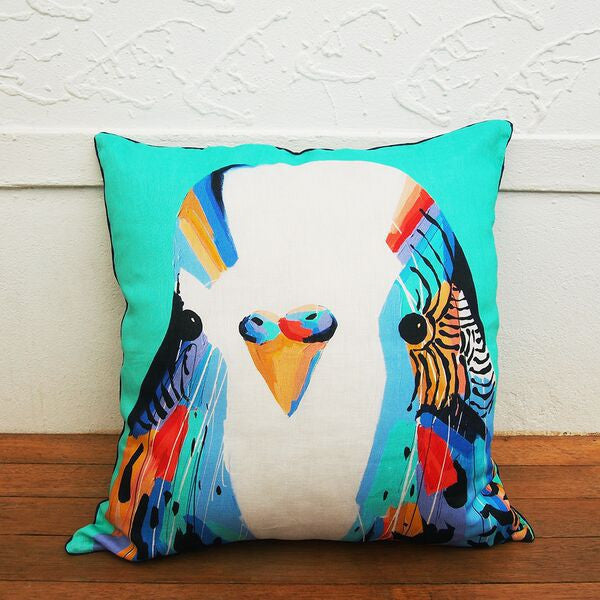 SALE Budgie Cushion COVER ONLY