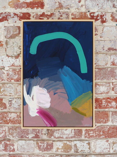 'Mark Making Study #12' CANVAS PRINT