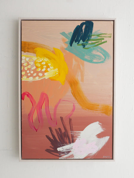 'Mark Making Study #6' CANVAS PRINT