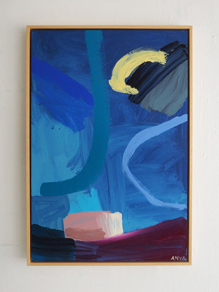 'Mark Making Study #9' CANVAS PRINT