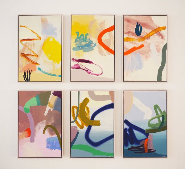 'Mark Making Study #40' CANVAS PRINT