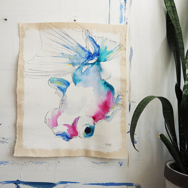 'New York Magenta Fish'