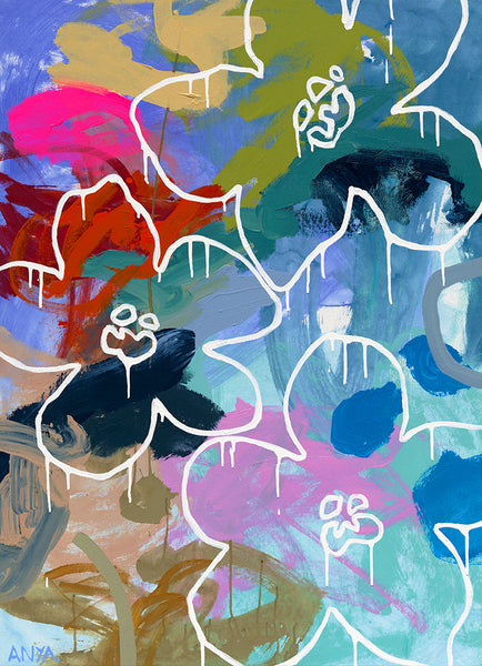 'Pop Pop #11' Paper PRINT