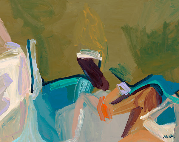 'Rush Rush Gone' PAPER PRINT