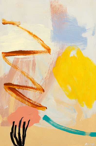 'Mark Making Study #11' CANVAS PRINT