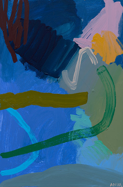 'Mark Making Study #18' CANVAS PRINT