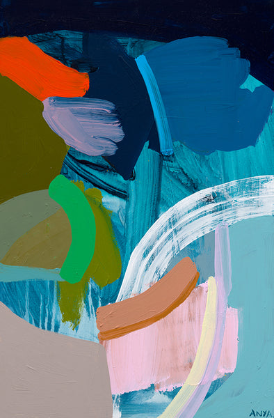 'Mark Making Study #41' CANVAS PRINT