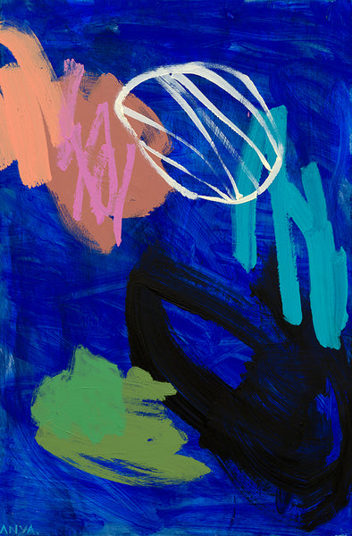 'Mark Making Study #5' PAPER PRINT