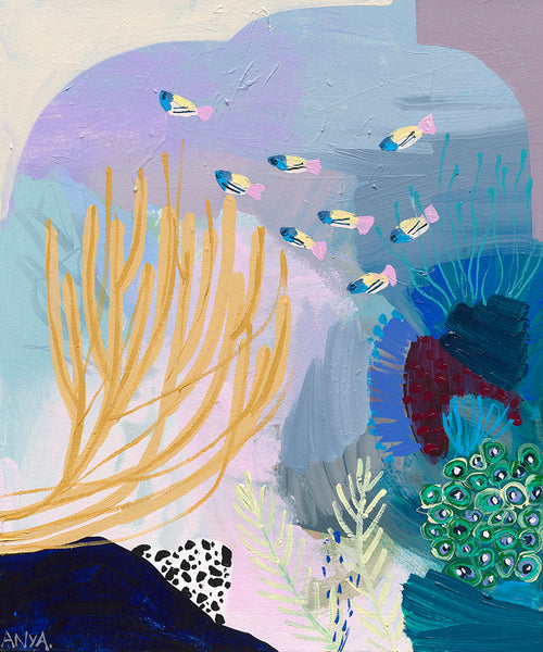 'REEF 19' PAPER PRINT