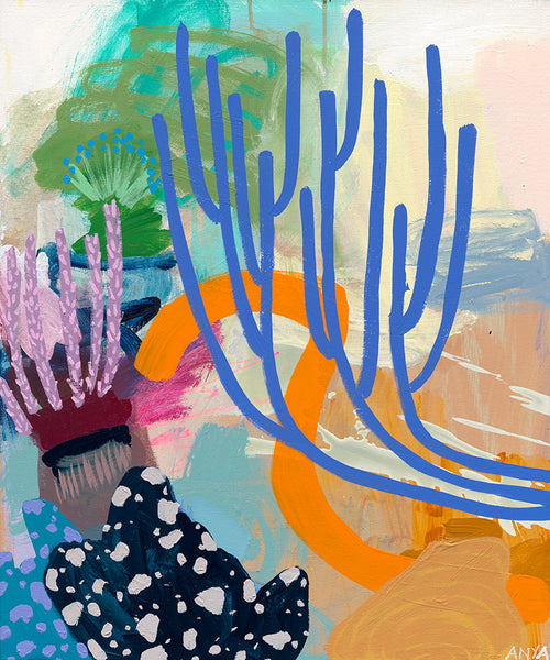 'REEF 20' PAPER PRINT