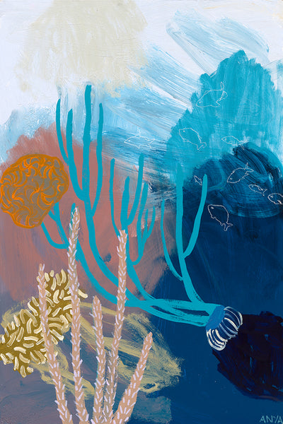 'The Most Receptive Depths' PAPER PRINT