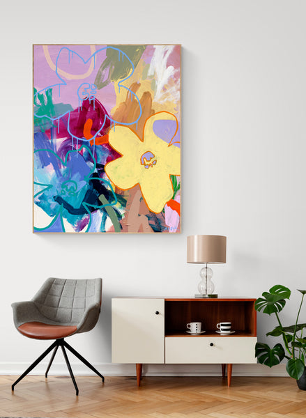 'Pop Pop #9' CANVAS PRINT