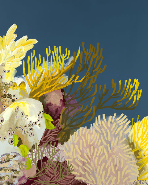 'Reef #6' CANVAS PRINT