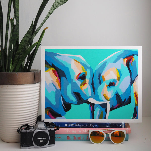 'A Lot And Very Little' PAPER PRINT