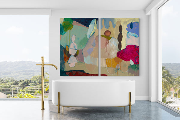 'A Dilemma of Content' Diptych