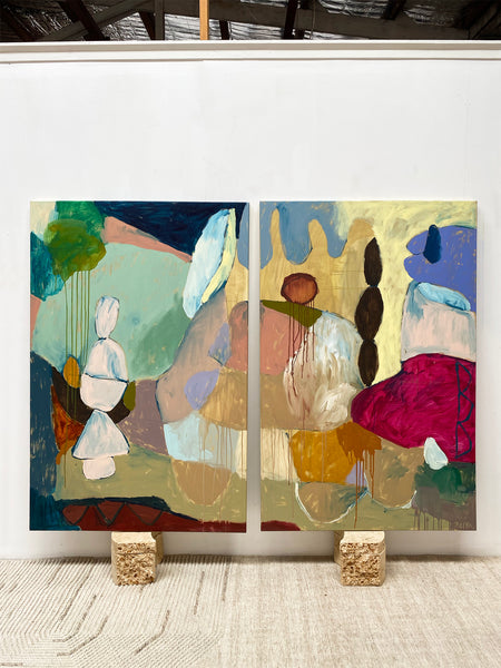 'A Dilemma of Content' Diptych