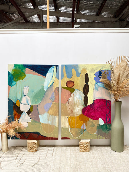 'A Dilemma of Content' Diptych