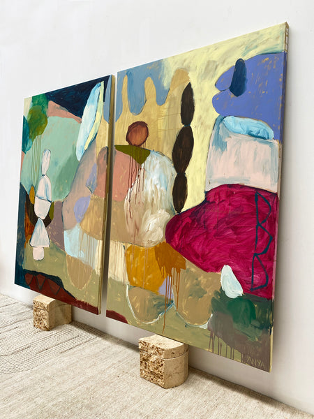 'A Dilemma of Content' Diptych