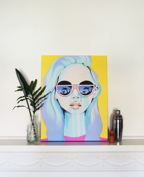 'And Baby I'll Rule' CANVAS PRINT