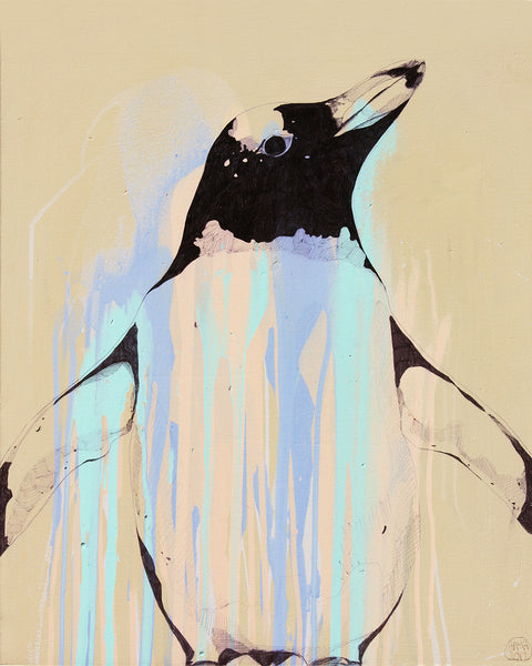 'Biro Penguin' PAPER PRINT