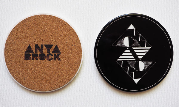 SALE Coaster Set- GEOMETRICS