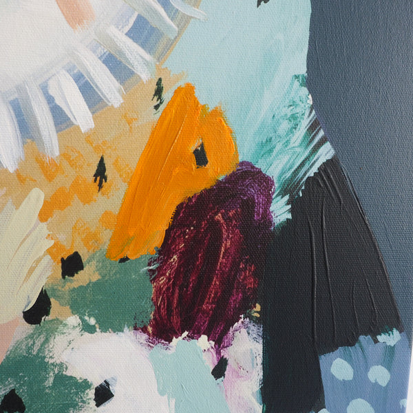 CUSTOMISED 'Chauncey' Small Stretched Canvas Print