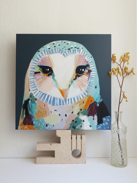 CUSTOMISED 'Chauncey' Small Stretched Canvas Print