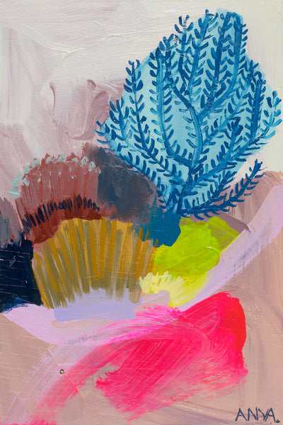 'Coral Study #2' PAPER PRINT