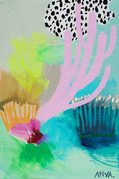 'Coral Study #3' PAPER PRINT