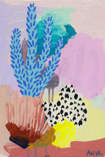 'Coral Study #4' PAPER PRINT